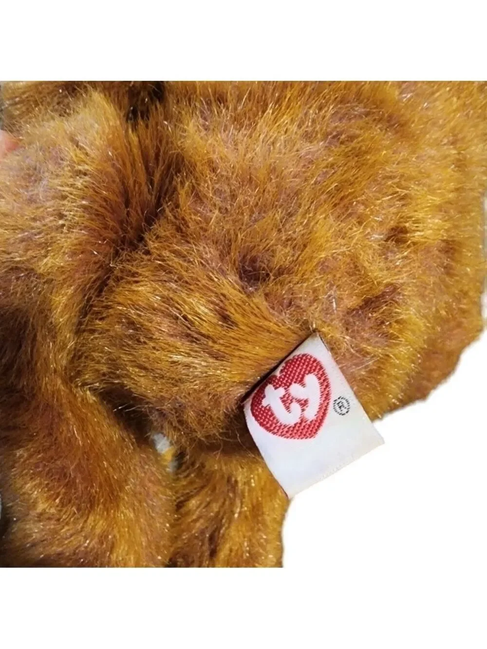 Vtg 1999 Taffybeary TY pinkish purple 14